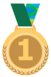 1 medaglia oro