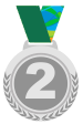 2 medaglia argento